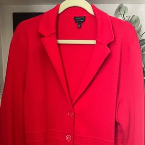 Cardigan blazer